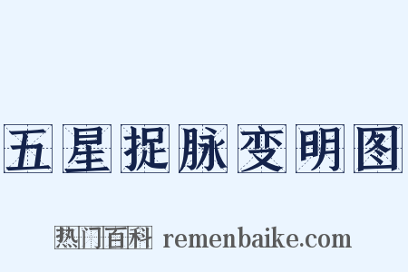 五星捉脉变明图是什么意思的图片